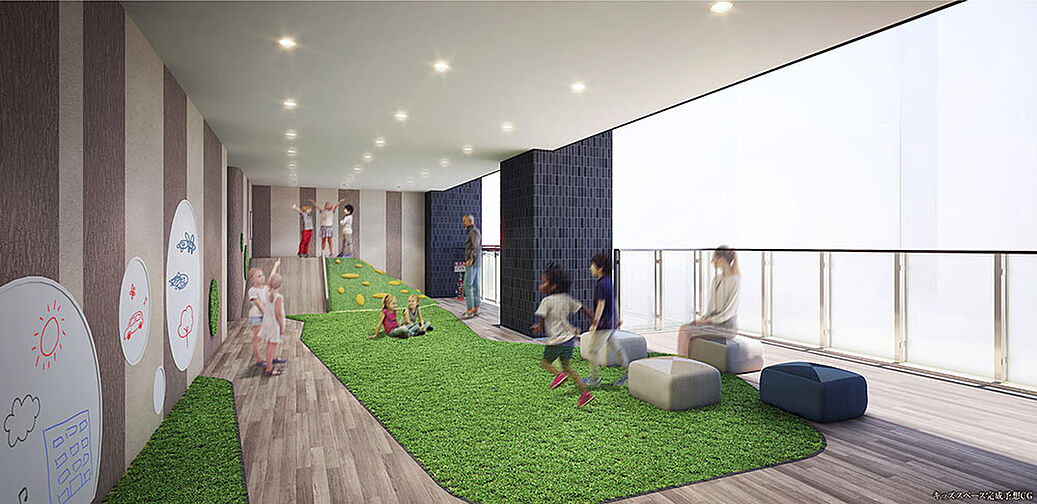 パークタワー向ヶ丘遊園 共用部