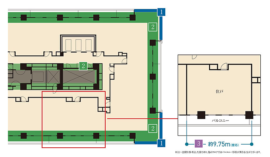 パークタワー大阪堂島浜 設備