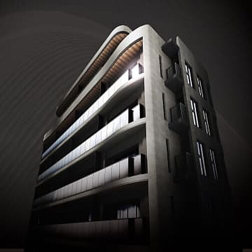 パークホームズ段原 外観