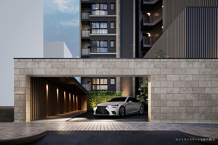 パークホームズ池下 エントランスゲート完成予想CG