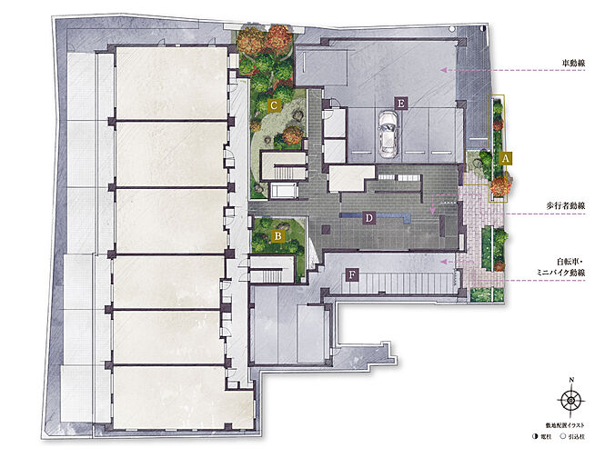 レジデンス　ザ　京都東山大和大路 共用部