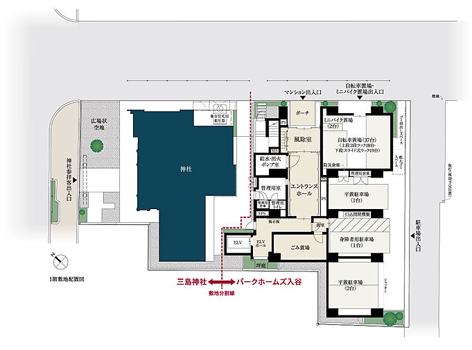 パークホームズ入谷 共用部