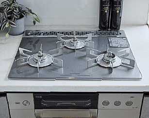 パークホームズ白島 ガラストップコンロ