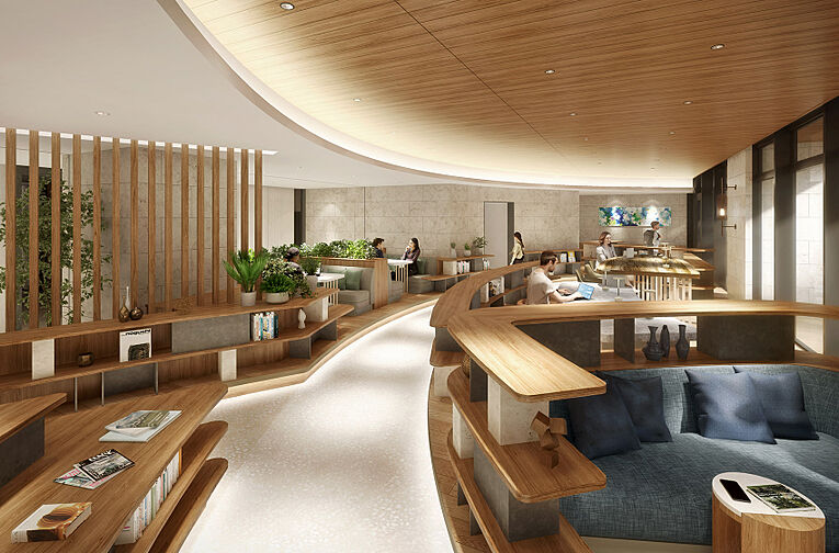 セントラルガーデン月島　ザ　タワー 共用部