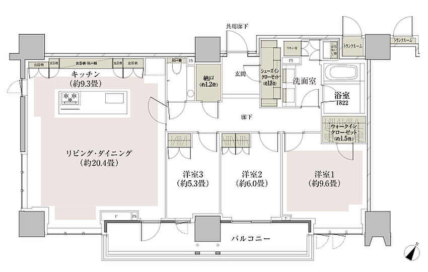 ホームズ 間取り タイプ一覧 ザ パークハウス 高輪タワー新築マンションの物件情報