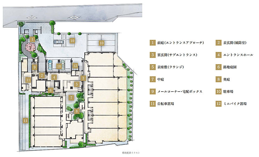 ザ・パークハウス 京都聖護院 共用部