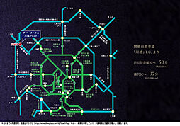 ザ・パークハウス 川越フロント アクセス図