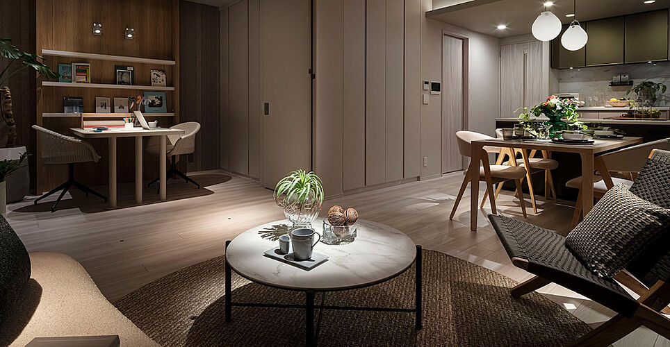 ザ・パークハウス 川越フロント リビング・ダイニング（J1type）