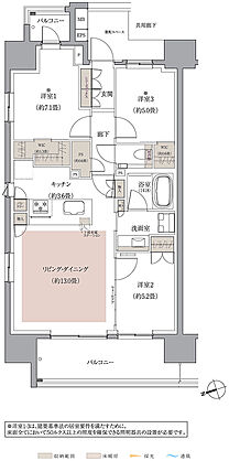 ザ・パークハウス 船橋レジデンス 間取り G