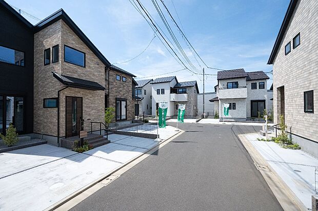 【兼六パークタウン花小金井33期】花小金井で住む。家族の時間を大切にして余暇も優雅に安心に過ごせる暮らし。 美しく整えられた全42区画の街並 