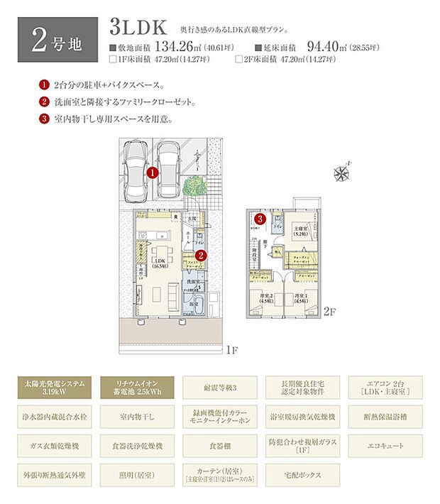 間取・外構植栽図は設計図書を基に描き起こしたもので実際とは多少異なる場合があります。 家具・家電・備品・車等は価格に含まれません。