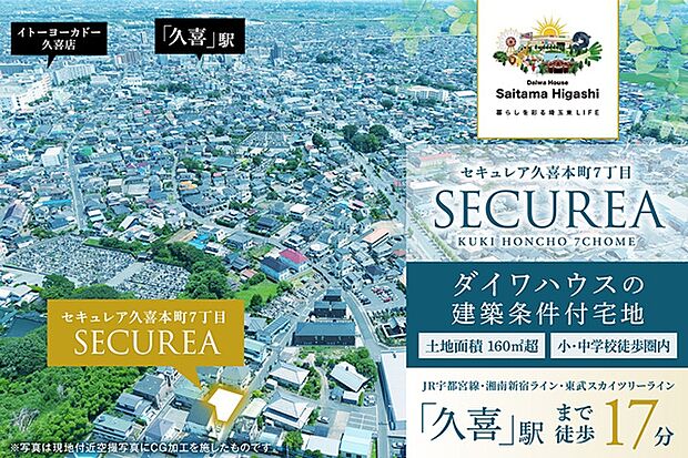 ※写真は現地付近空撮写真にCG加工を施したものです。