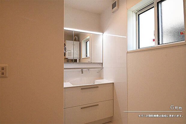 【6号地 洗面室】6号地