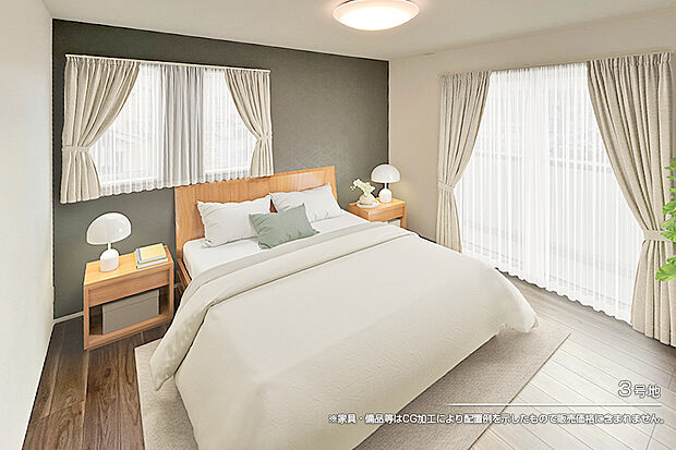 【3号地 主寝室】3号地