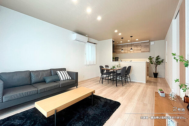 【2号地 リビング】2号地