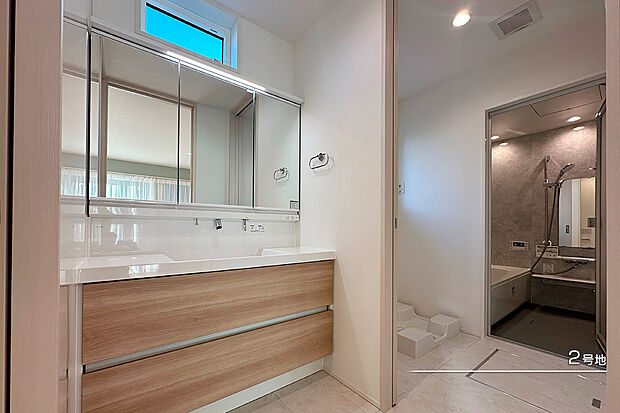 【2号地 洗面室】2号地