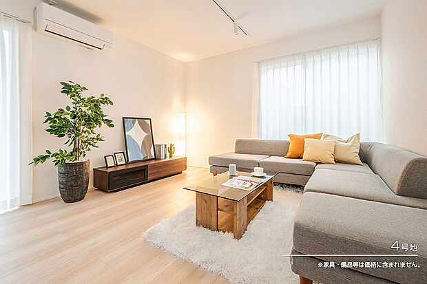 【4号地 リビング】4号地