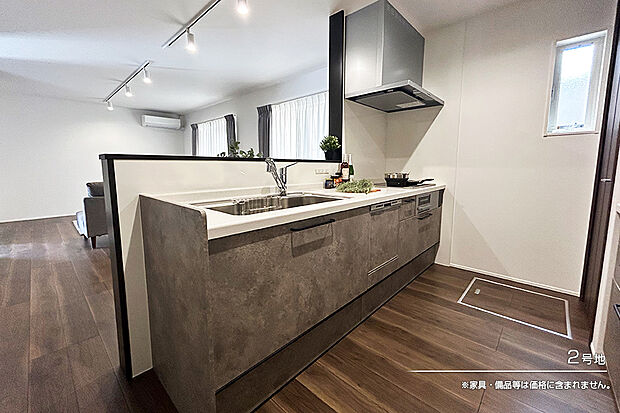 【2号地 キッチン】2号地