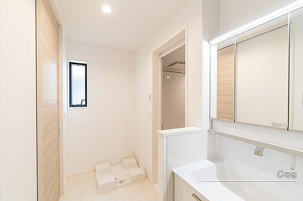 【C号地 洗面室】C号地