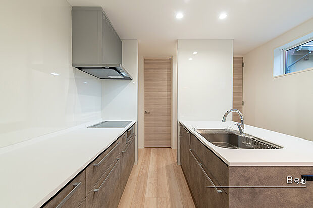 【B号地 キッチン】B号地