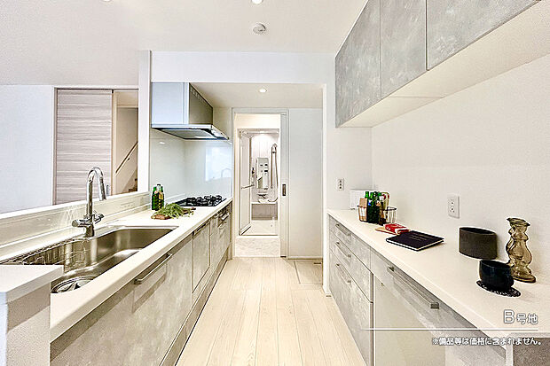 【B号地 キッチン】B号地