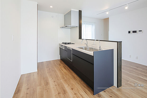 【B号地 キッチン】B号地