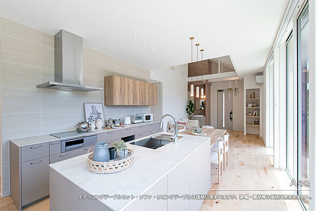 【A号地 キッチン】A号地