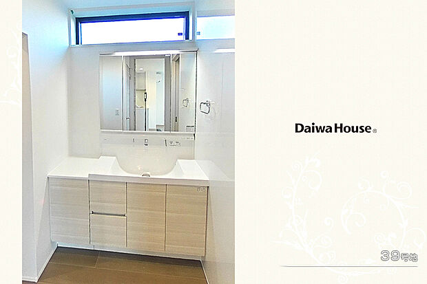 【39号地 洗面室】39号地