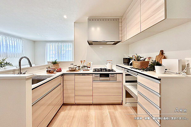 【A号地 キッチン】A号地