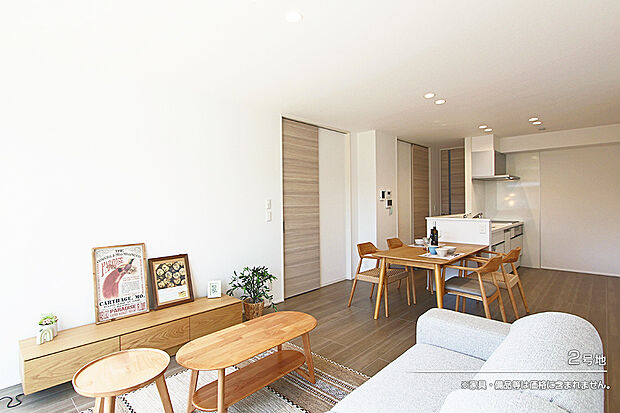 【2号地 リビング】2号地