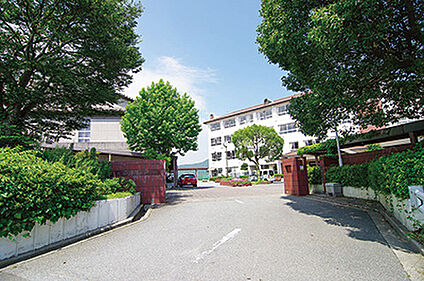 松賀中学校 約2050m