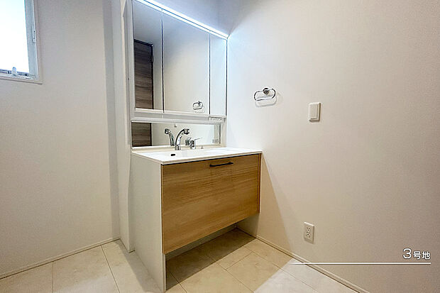【3号地 洗面室】3号地