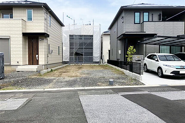 【9号地 前面道路含む現地写真】9号地