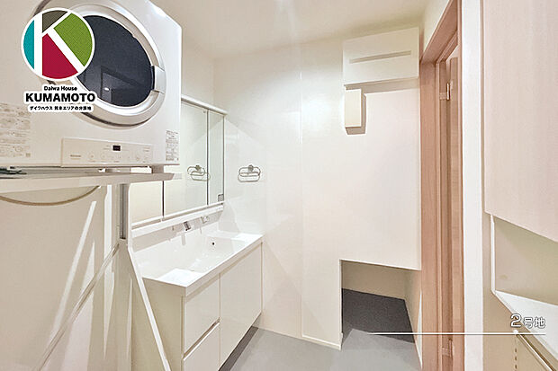 【2号地 洗面室】2号地