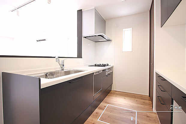【2号地 キッチン】2号地