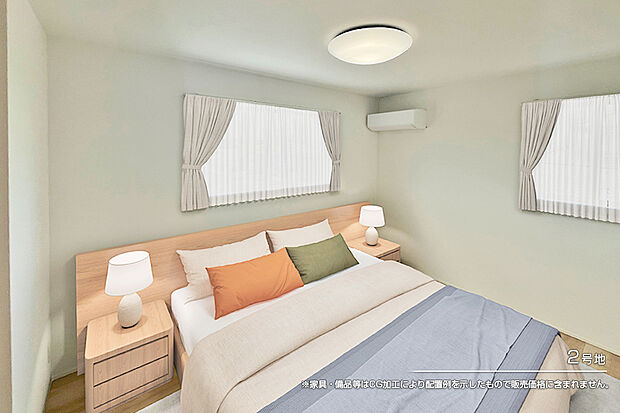 【2号地 主寝室】2号地