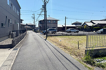 1号地 現地土地写真