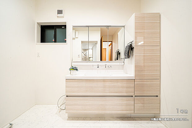 【1号地 洗面室】1号地