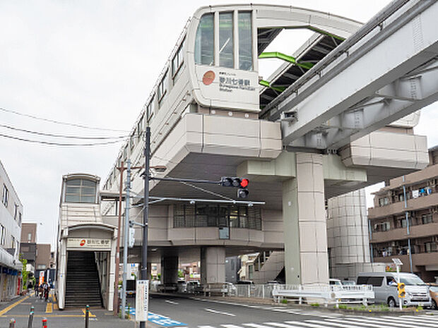 多摩モノレール「砂川七番」駅