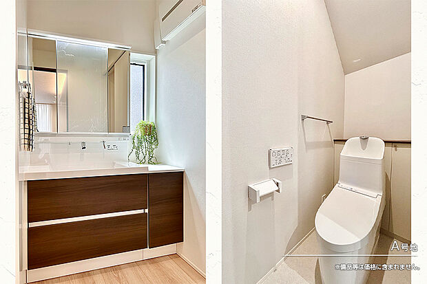【A号地 洗面室】A号地