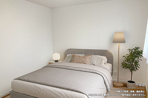 【8号地 主寝室】8号地