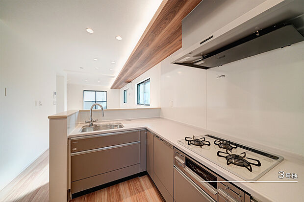 【3号地 キッチン】3号地