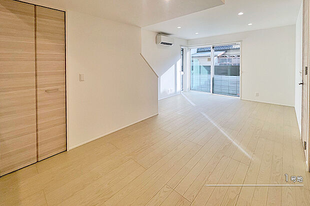 【1号地 リビング】1号地