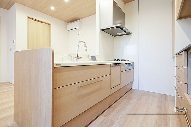 【B号地 キッチン】B号地