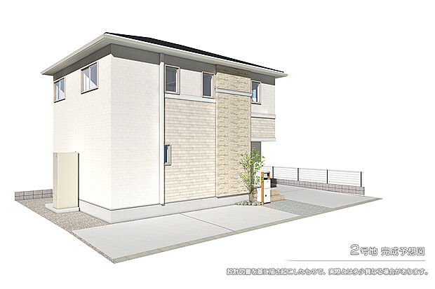 【2号地 庭・外構】完成予想図