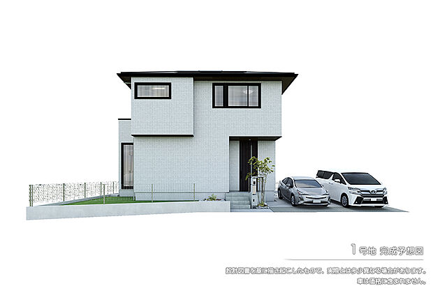 【1号地 庭・外構】完成予想図