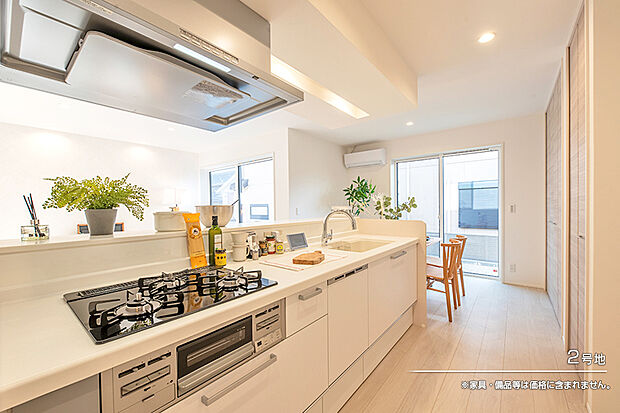 【2号地 キッチン】2号地