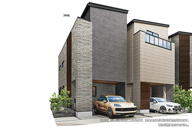 【3号地 外観】完成予想図