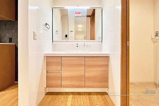 【2号地 洗面室】2号地