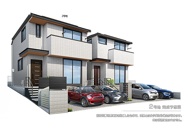 【2号地 外観】完成予想図